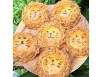 铜板价Q萌“松松狮”肉松面包　6种emoji逗趣表情