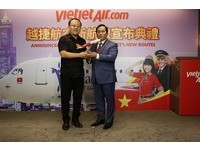 越捷宣布台北天天飞河内　高雄-胡志明市年底开航