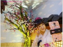回到古代穿“韩服”　首尔体验馆发妆一次到位！