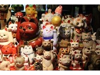 日本冈山“招财猫博物馆”　700只搜藏摆满百年老屋