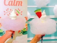 西瓜+棉花糖＋霜淇淋今夏最疗愈　西瓜控必吃浮夸云朵冰