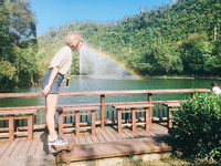 宜兰免费景点！拥绝美湖景、梦幻彩虹的长埤湖