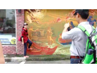 基隆海科馆八斗子彩绘小屋完工　呈现在地渔货市场文化