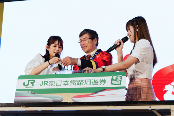 ▲ 2017日本东北游乐日好威好热闹碗子荞麦面大赛寻找台湾正妹大胃王。（图／业务提供）