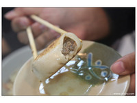 大溪爆浆牛肉馅饼　烫嘴的浓郁香气让人一尝再尝