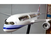 A350设计+配置　华航设“立地模型机”公开展示