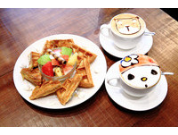 “极光之爱”里的浪漫花店　不限用餐时间的文创咖啡厅