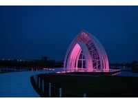 秋意浓　台南“水晶教堂”夜间点灯提早30分钟