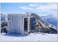 合欢山赏雪季来临　停车场设临时医疗站至3月