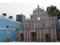 澳门旅游狂欢节开幕　即日起至8/6台北可见大三巴牌坊
