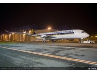 新航A350新机来报到　明年4月执飞阿姆斯特丹航线