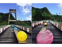 与环境结合的艺术　台东双“桥”变美了！