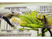 凤凰、梅花鹿现身台南！全台第一条3D立体壁画地下道
