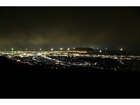 函馆人心中赏夜景秘境　冬季封闭的山中停车场