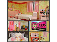 隐身宁夏夜市旁的旅店　Hello Kitty迷来过就不想走了