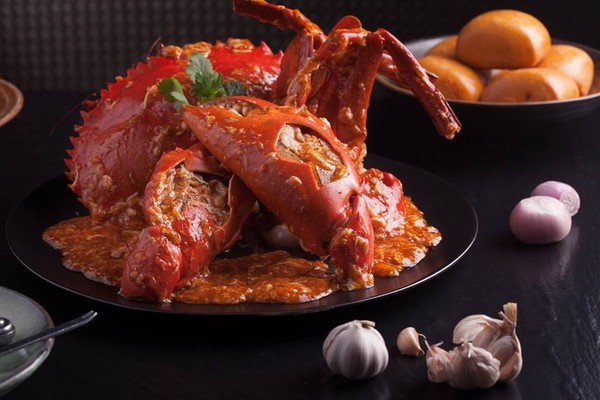 ▲珍宝海鲜的辣椒螃蟹。（图／取自珍宝海鲜Jumbo Seafood脸书粉丝页）
