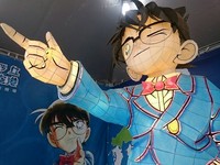 柯南太红！日本鸟取县参加台中灯会