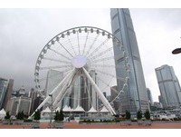 15分钟看遍360度全景　香港摩天轮成新景点
