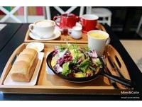 坐落安平诚品旁的轻食早午餐　大分量培根起司铁锅烘蛋