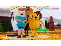 老皮、阿宝现身台中花毯节　不定时走动给你惊喜！