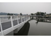 美浓中正湖环湖步道完工　步行绕一圈约1小时