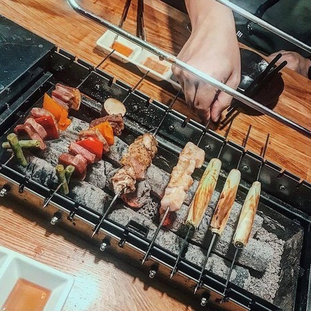 ▲非常方便的烧烤方式是最近许多人聚餐的首选。（图／IG@ imjoni1210提供，请勿任意翻摄以免侵权）https://www.instagram.com/imjoni1210/