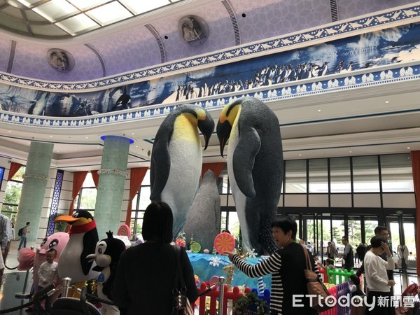 ▲长隆珠海海洋王国企鹅酒店。（图／记者陈涵茵摄）
