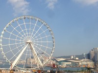 香港“中环摩天轮”　11月25日将正式营运