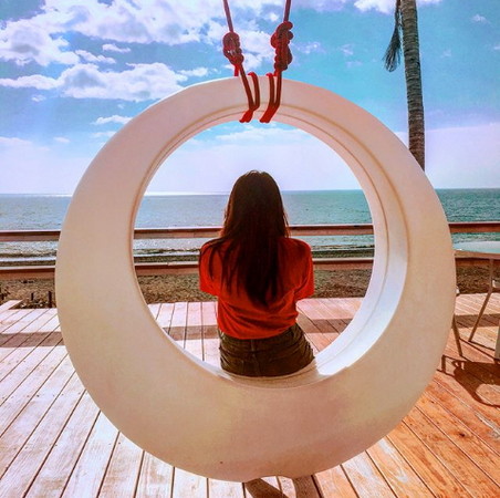 ▲爱琴海岸海景咖啡餐厅。（图／网友提供，请勿随意翻拍，以免侵权）