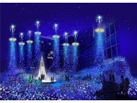 25万颗LED灯打造梦幻隧道　东京“光之溪谷”今点灯