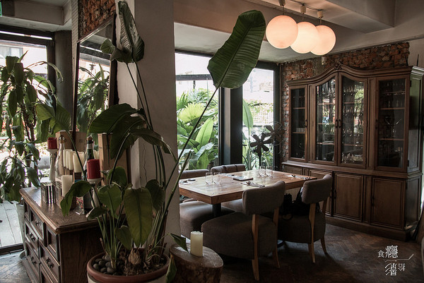 台北市 The Villa Herbs Restaurant。(图/食瘾,拾影提供)