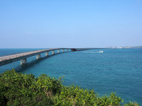 冲绳打造“日本最长免费跨海大桥”2015年1月底通行