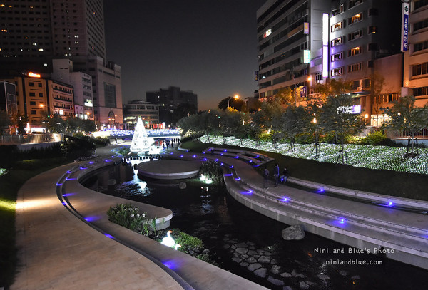 台中 柳川蓝带水岸。（图／Nini and Blue 玩乐食记提供）