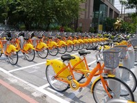 台中公共自行车“iBike”首亮相　不是会员也能借