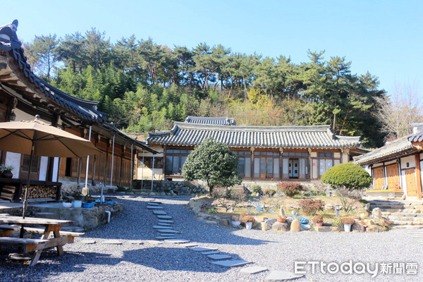 ▲韩国,大邱,药令市,韩服,咖啡厅 。(图/记者吕晓雯摄)
