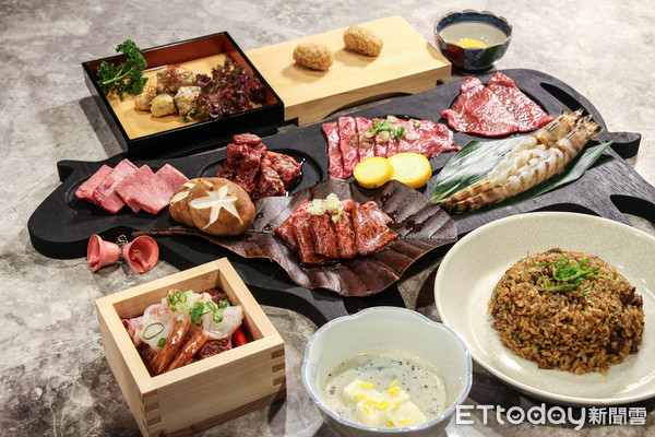 ▲攻年轻市场 乐轩打造都会时尚和牛烧肉酒吧 12/8试营运。(图/记者黄士原摄)