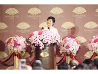 东方不败回来了！林青霞出席台北文华东方酒店开幕仪式