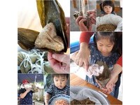 想加什么料自己动手来　亲子一同体验包粽子的乐趣