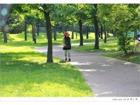 大口吸取芬多精的大溪埔顶公园　绿意盎然如同走进森林