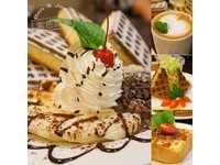  冰淇淋搭配松饼多样化　饼皮软Ｑ兼具视觉享受