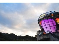 20万颗LED打造　平溪“天灯派出所”14日正式启用