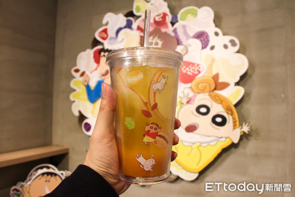期间限定!蜡笔小新主题餐厅开幕 。(图/记者黄士原摄)
