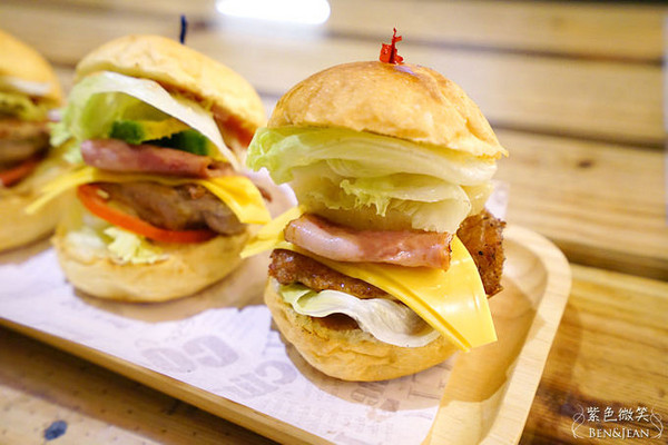 ▲宜兰J.J burgers 美式汉堡。（图／紫色微笑提供）