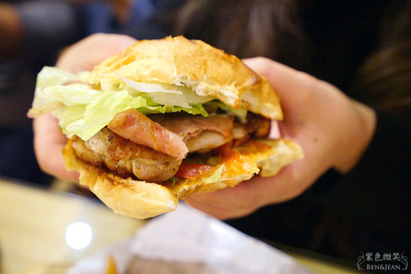 ▲宜兰J.J burgers 美式汉堡。（图／紫色微笑提供）