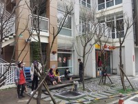 暖呼呼的乌来露天足汤　随便泡不用钱