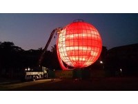 高雄旗山灯会25日打头阵　全台最大12尺红灯笼高高挂