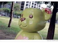 破坏频传　台中泰迪熊主办呼吁民众：展现优质公民素养