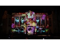 绚丽动人　台中3D光雕展人气旺加映到年底
