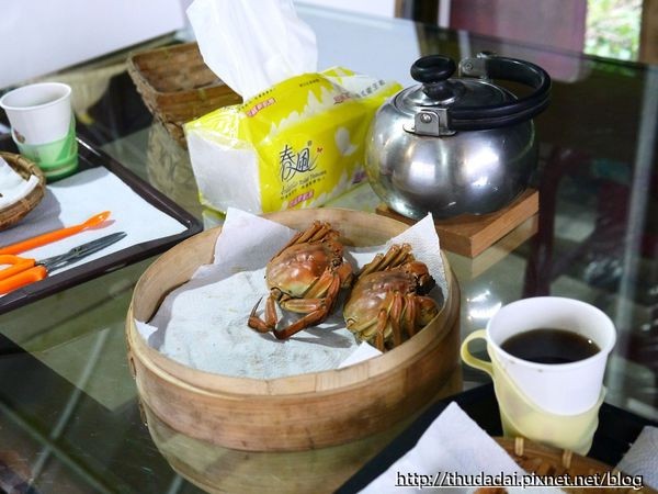 新北市 金石门大闸蟹。（图／三高Sir提供）