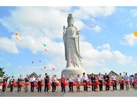 马祖宗教文化园区启用　30米妈祖巨神“乘风破浪”